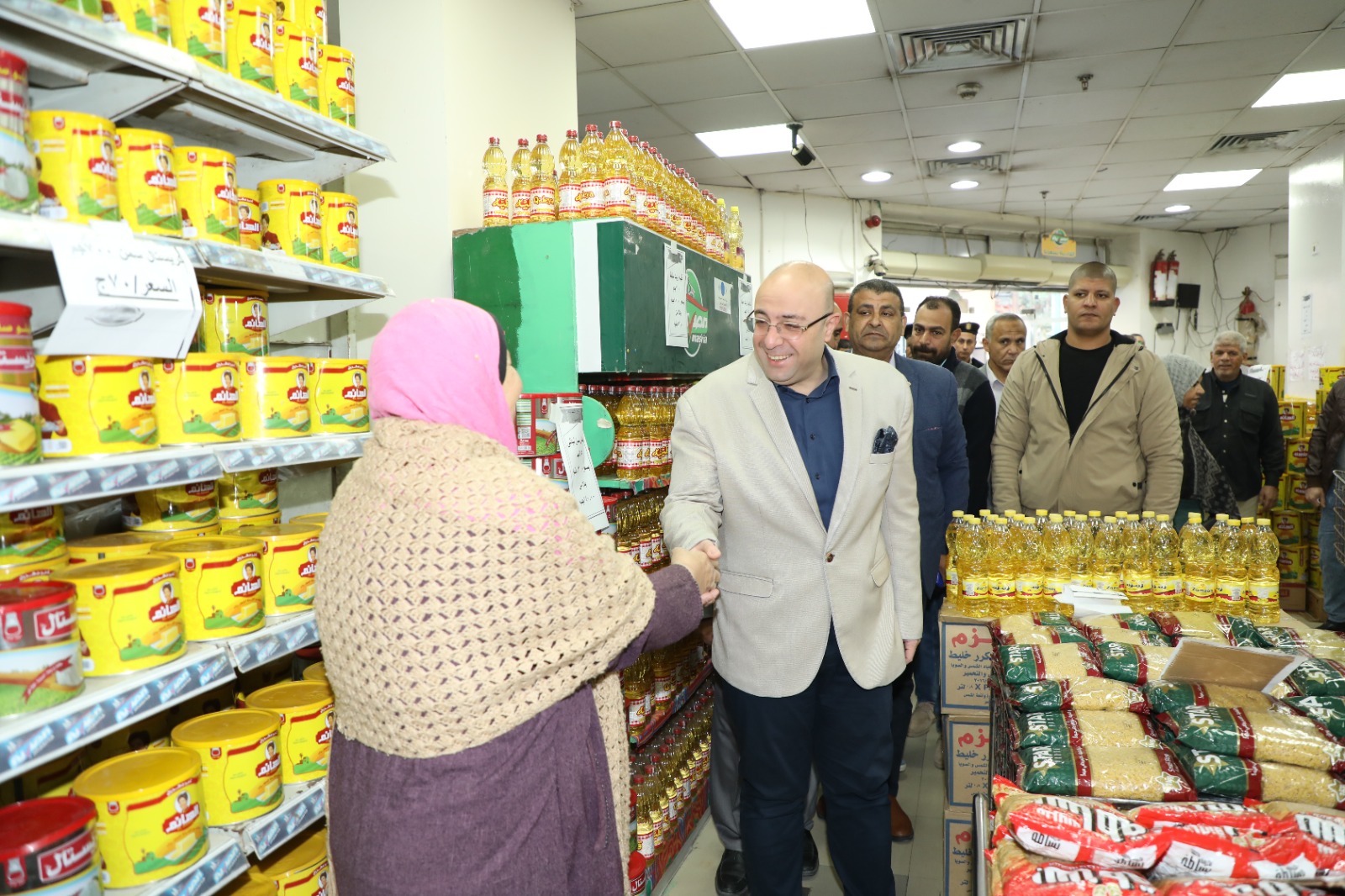 التموين تواصل حملات الرقابة علي الأسواق استعدادا للشهر الكريم